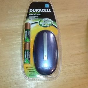 Duracell Rechargeable Batteries with Charger